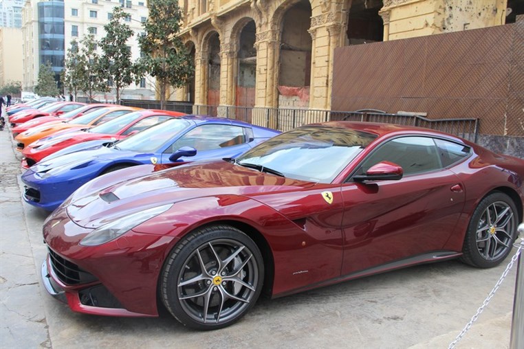 Ferrari Car Show at Beirut Souks